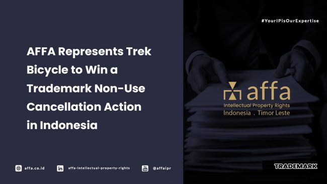affa-represents-trek-bicycle-to-win-a-trademark-non-use-cancella AFFA Represents Trek Bicycle to Win a Trademark Non-Use Cancellation Action in Indonesia