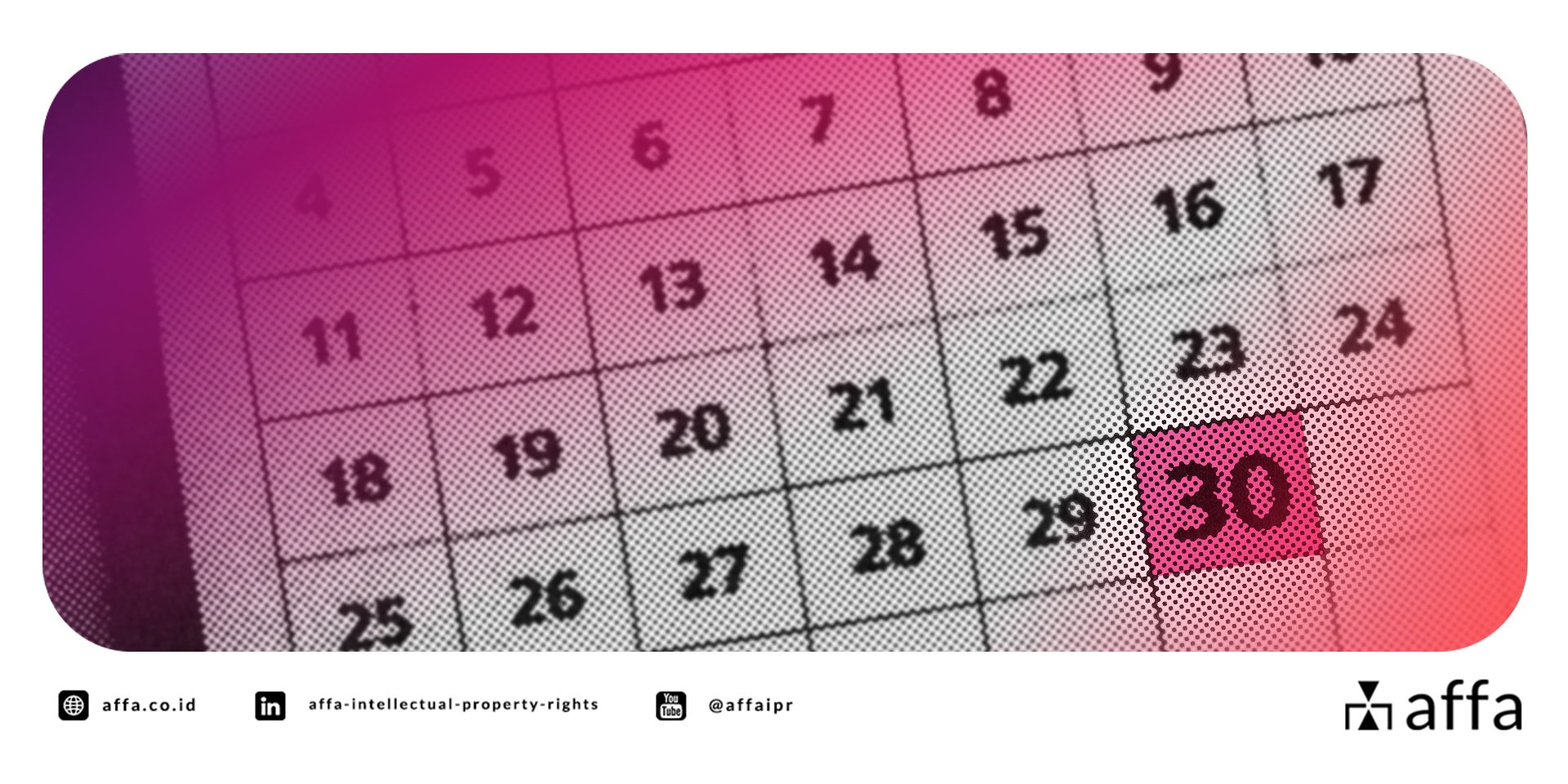 calendar-days-vs-working-days-understanding-trademark-refusal-deadlines-in-indonesia-affa Calendar Days vs Working Days: Understanding Trademark Refusal Deadlines in Indonesia - AFFA IPR