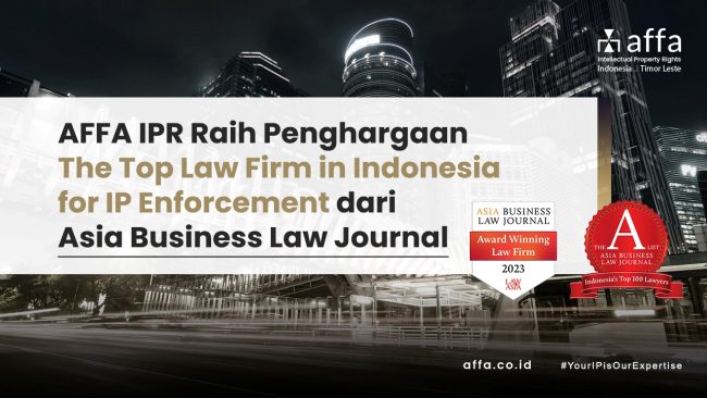 AFFA IPR Raih Penghargaan The Top Law Firm in Indonesia for IP Enforcement dari Asia Business Law Journal staging.affa.co.id AFFA-IPR-Raih-Penghargaan-The-Top-Law-Firm-in-Indonesia-for-IP-Enforcement-dari-Asia-Business-Law-Journal-affa