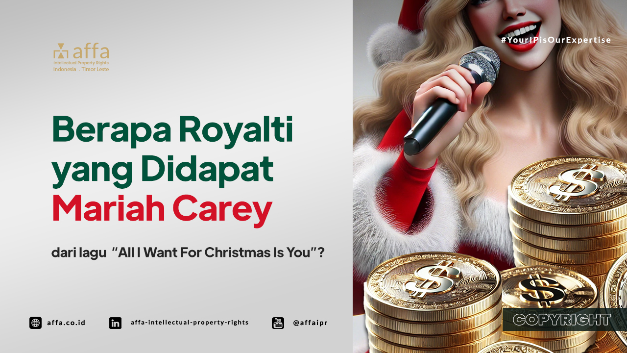 Berapa Royalti yang Didapat Mariah Carey dari Lagu All I Want for Christmas Is You? - AFFA IPR
