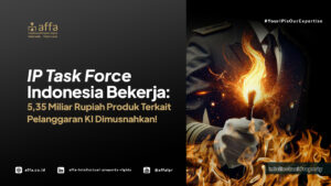 IP Task Force Indonesia Bekerja: 5,35 Miliar Produk Terkait Pelanggaran KI Dimusnahkan! - AFFA IPR